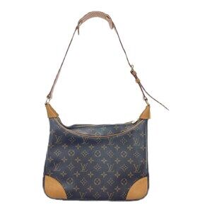 Louis Vuitton Botie Shoulder Bag Canvas Leather Monogram Brown